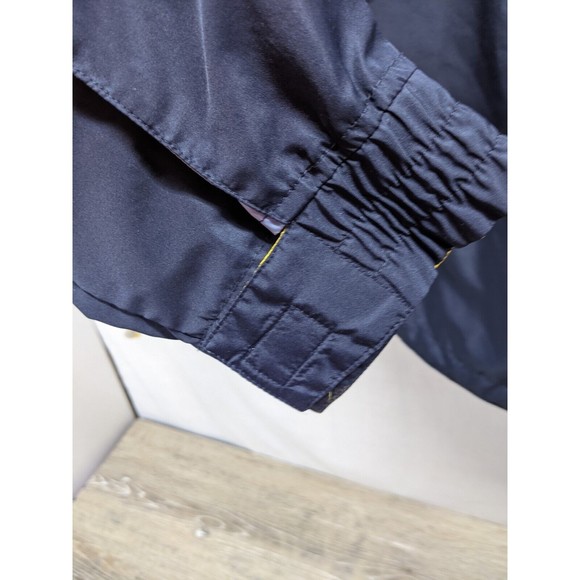 Champion Mens Windbreaker Jacket Navy Polyester Size XL - Picture 4 of 10